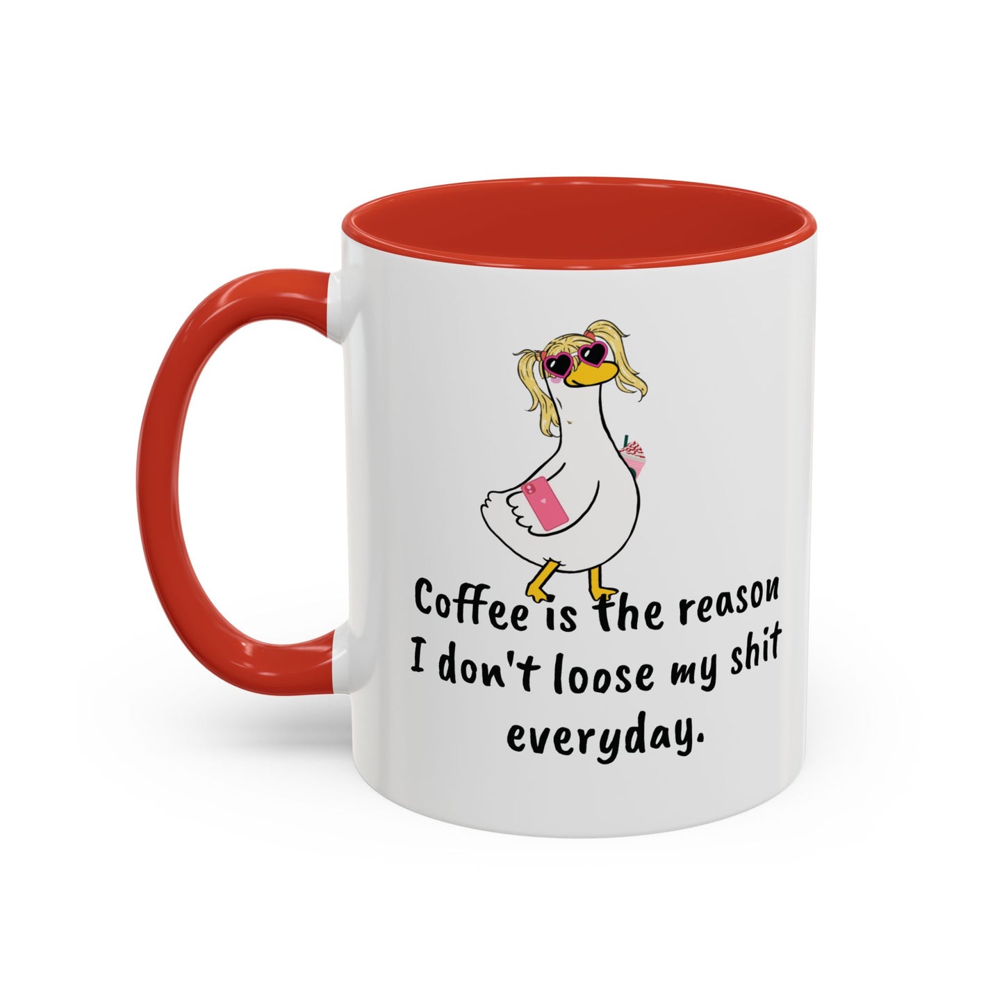 Coffee Is The Reason I don't loose my shit everyday (11/15oz)