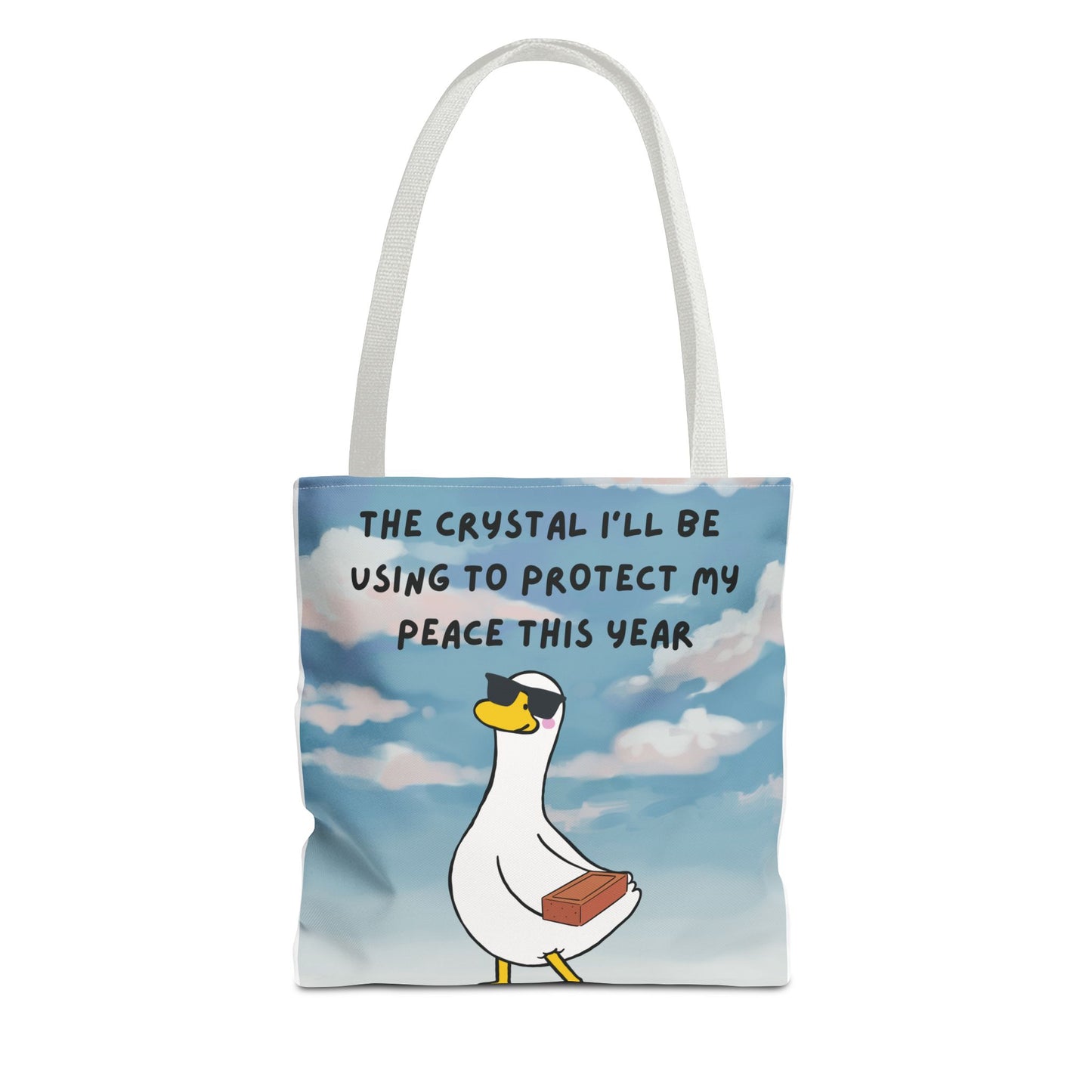Tote Bag – The Crystal I'll be using to protect my peace this year