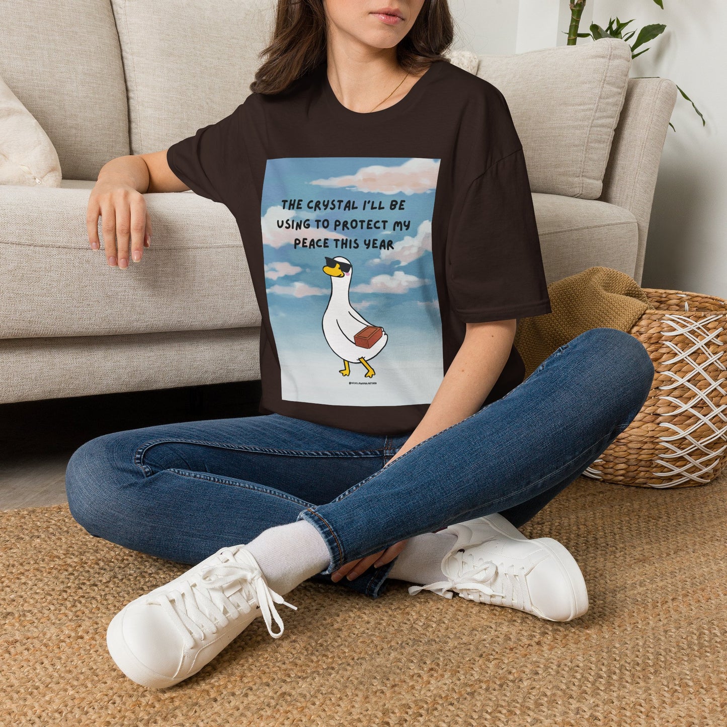 T‑Shirt — "The Crystal I'll Be Using This Year" Cute Goose Tee