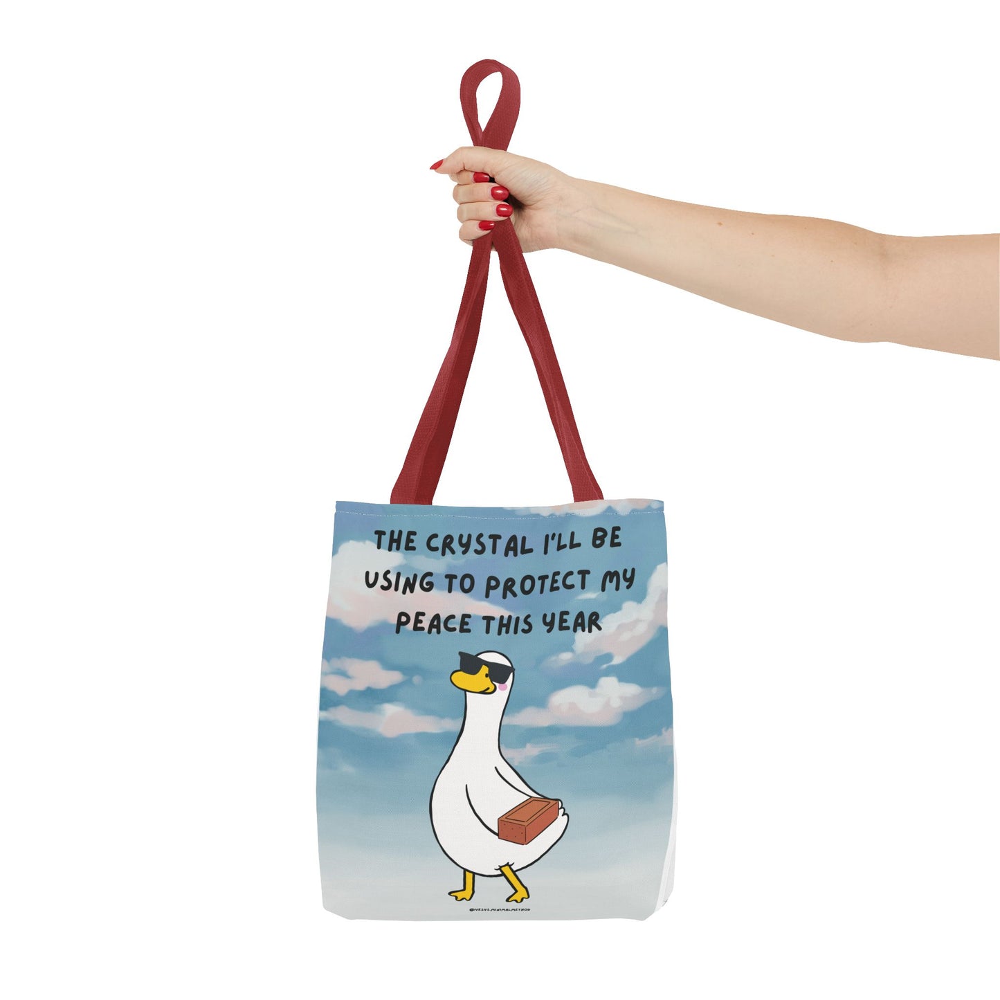Tote Bag – The Crystal I'll be using to protect my peace this year