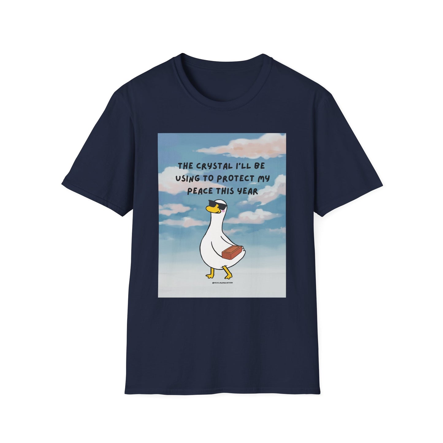 T‑Shirt — "The Crystal I'll Be Using This Year" Cute Goose Tee