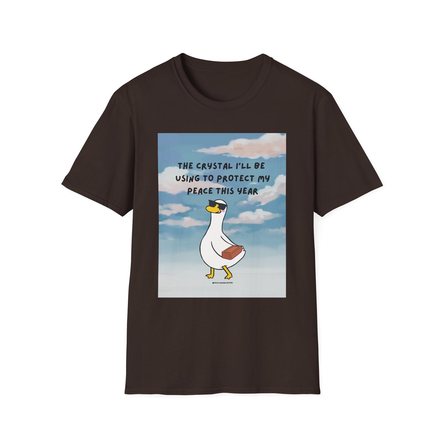 T‑Shirt — "The Crystal I'll Be Using This Year" Cute Goose Tee