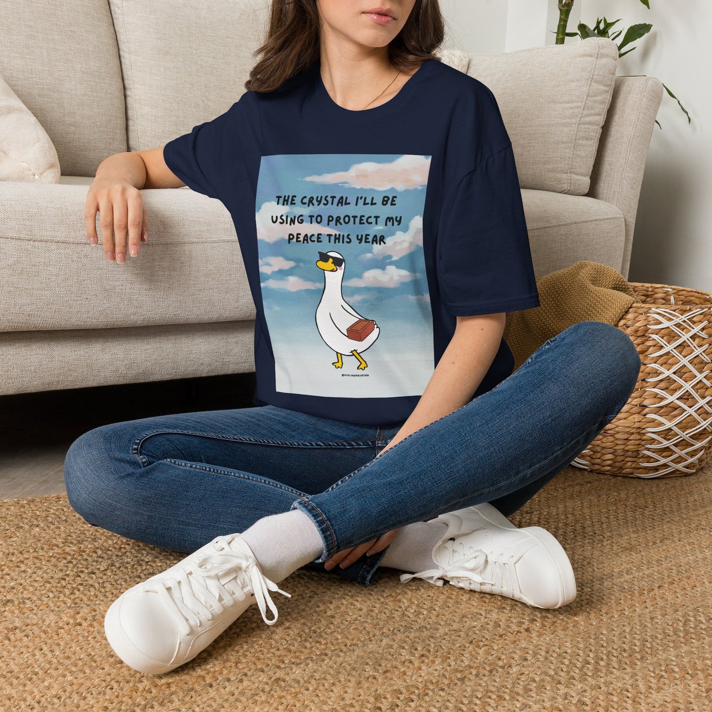 T‑Shirt — "The Crystal I'll Be Using This Year" Cute Goose Tee