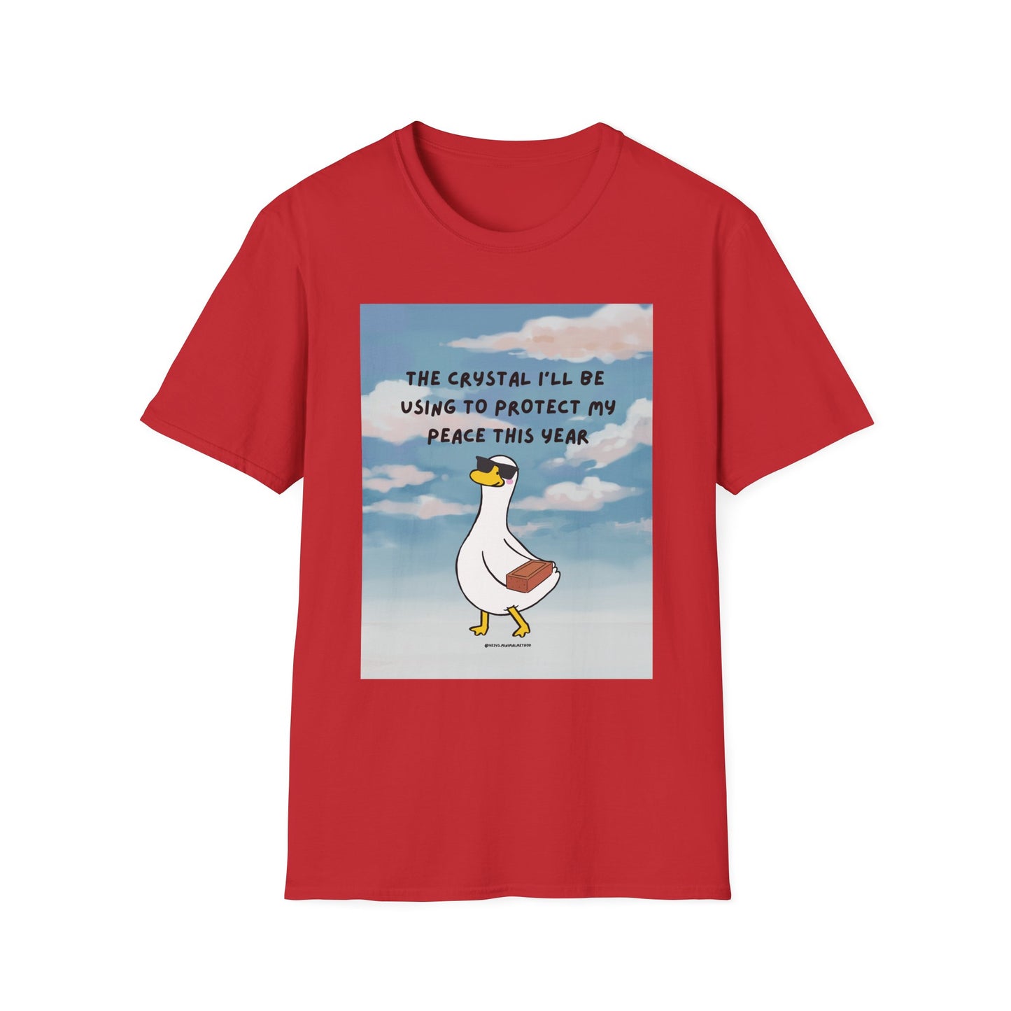 T‑Shirt — "The Crystal I'll Be Using This Year" Cute Goose Tee