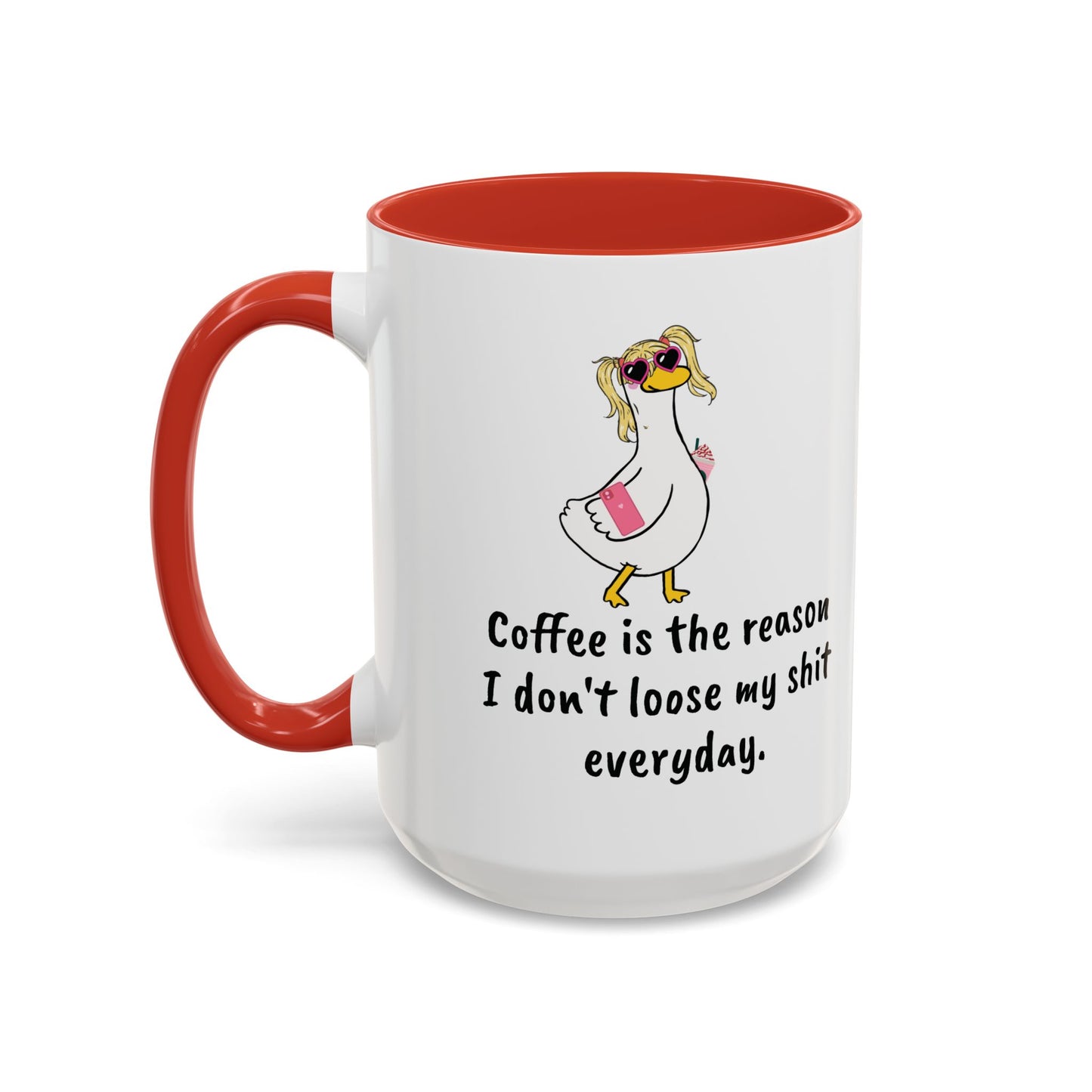 Coffee Is The Reason I don't loose my shit everyday (11/15oz)