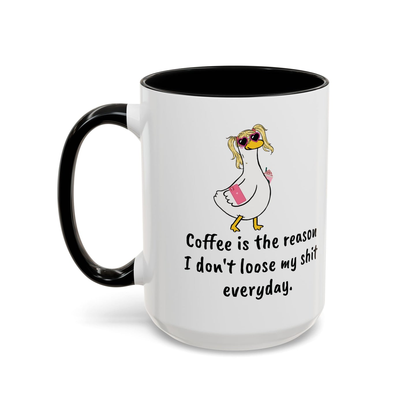 Coffee Is The Reason I don't loose my shit everyday (11/15oz)