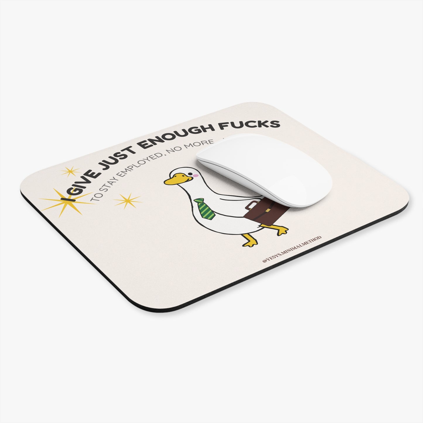 of Mouse Pad — I Give Just Enough Fcks