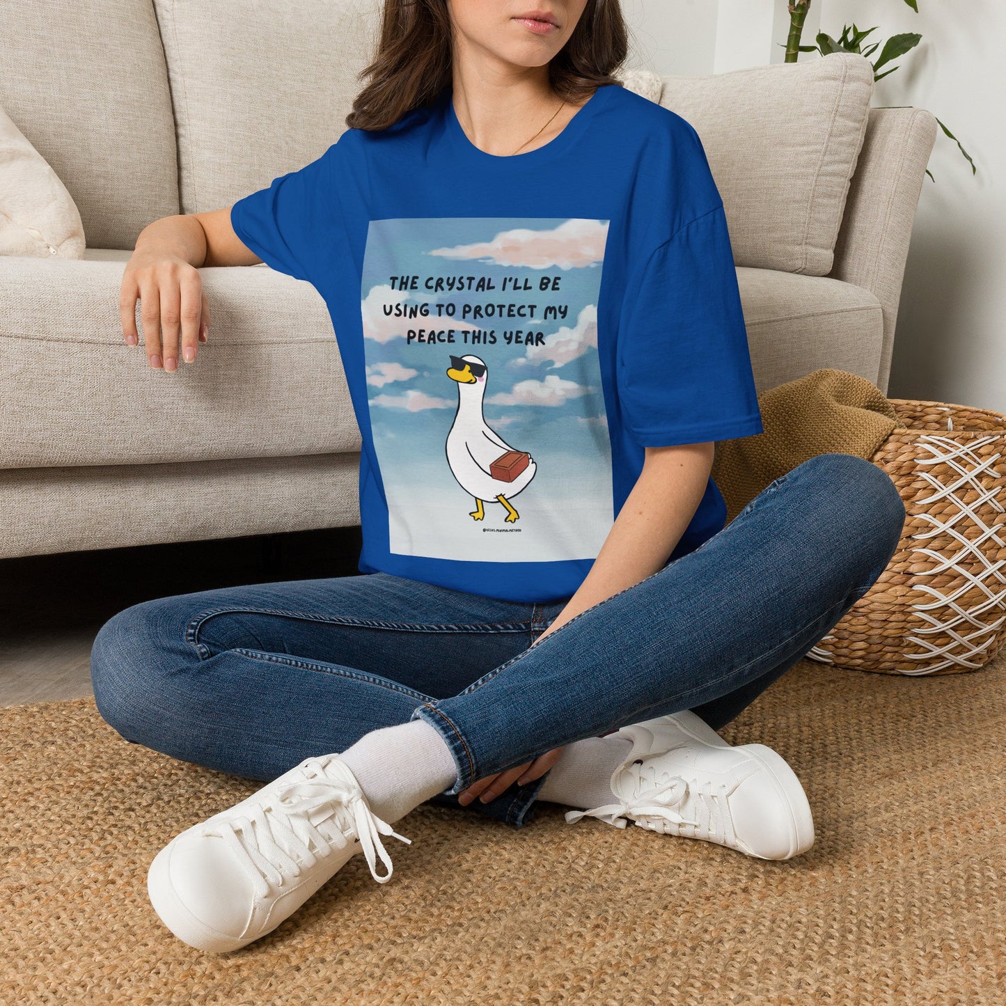 T‑Shirt — "The Crystal I'll Be Using This Year" Cute Goose Tee