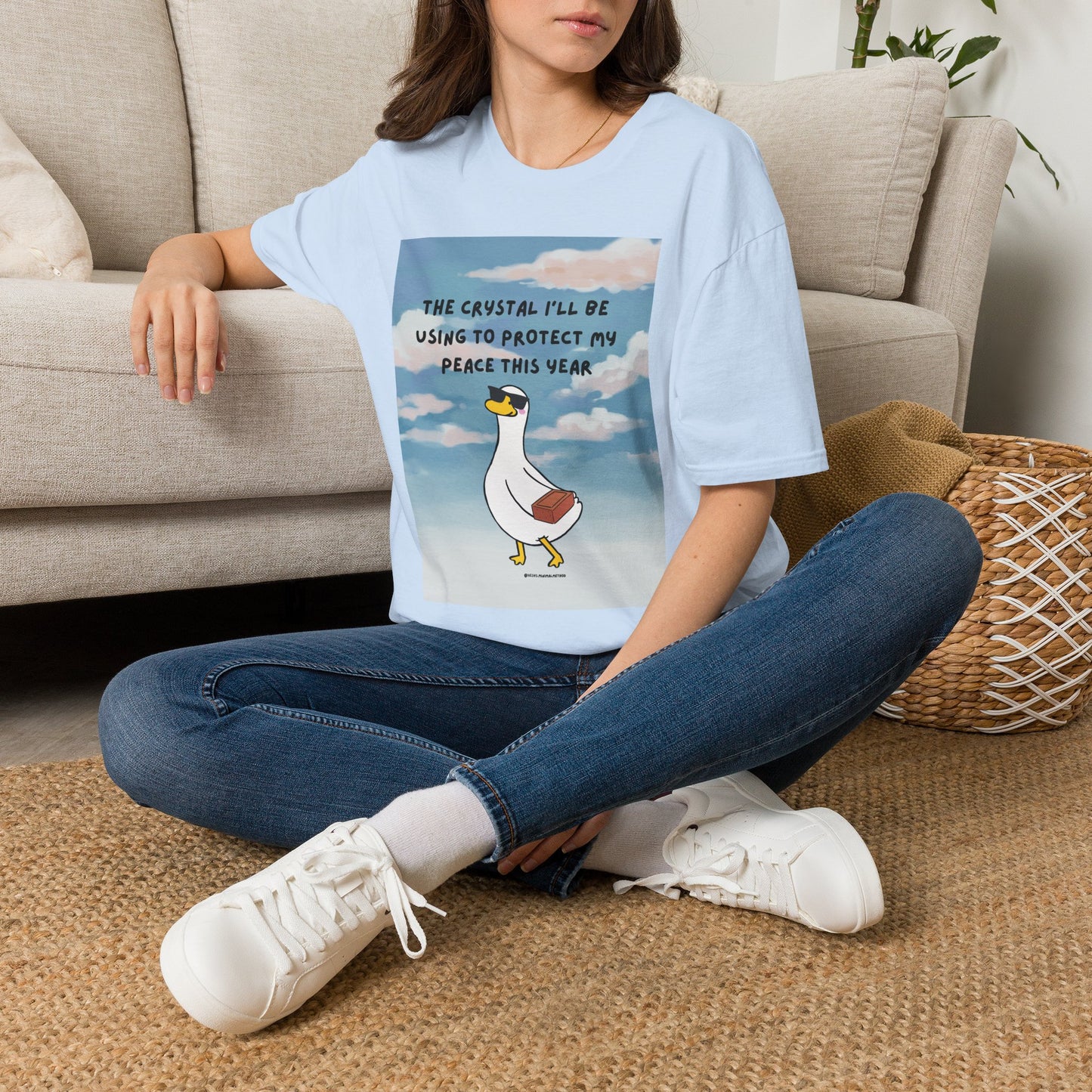 T‑Shirt — "The Crystal I'll Be Using This Year" Cute Goose Tee
