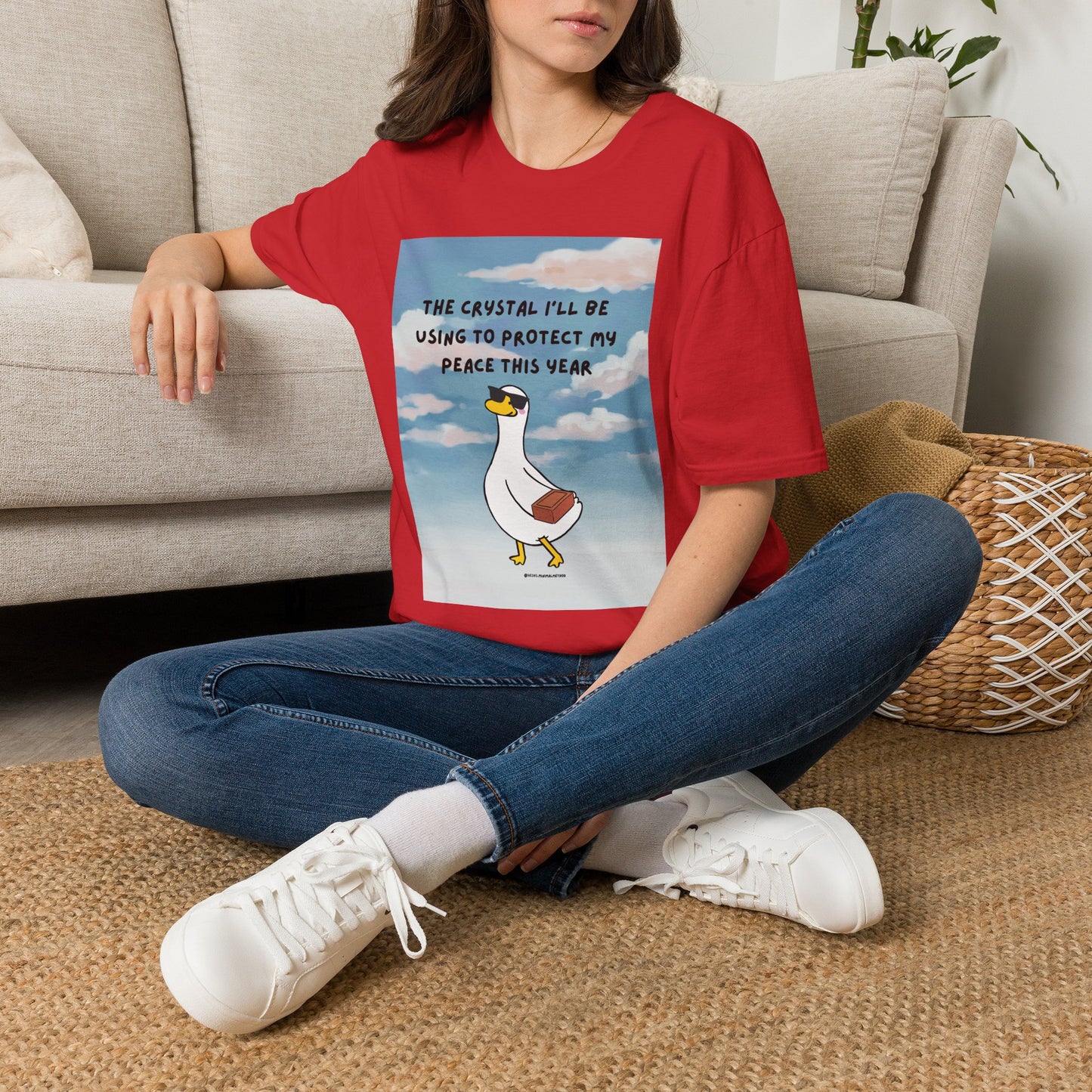 T‑Shirt — "The Crystal I'll Be Using This Year" Cute Goose Tee