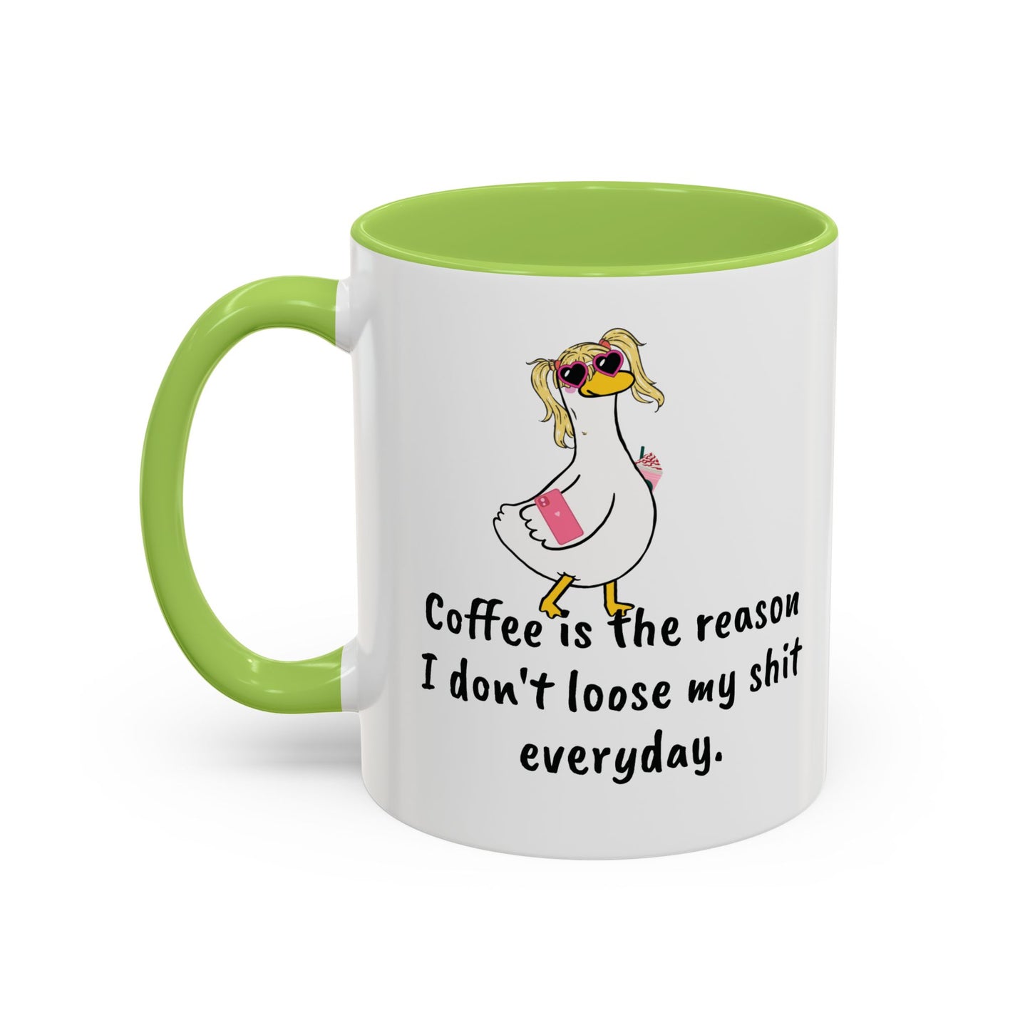 Coffee Is The Reason I don't loose my shit everyday (11/15oz)