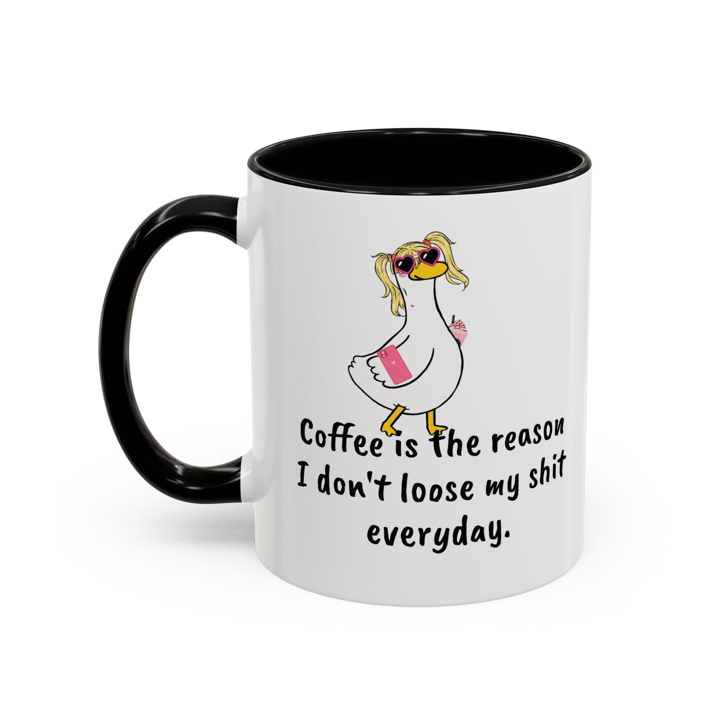 Coffee Is The Reason I don't loose my shit everyday (11/15oz)