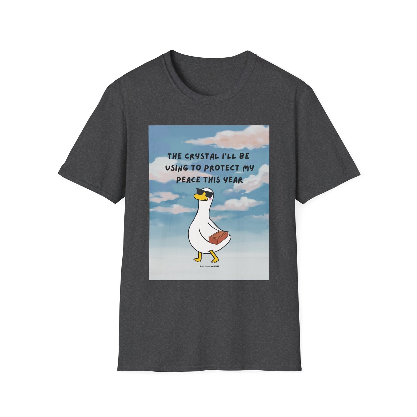 T‑Shirt — "The Crystal I'll Be Using This Year" Cute Goose Tee