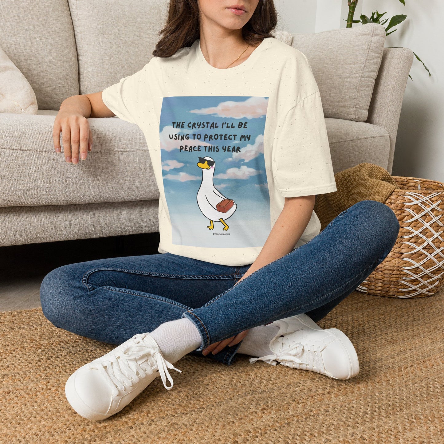 T‑Shirt — "The Crystal I'll Be Using This Year" Cute Goose Tee