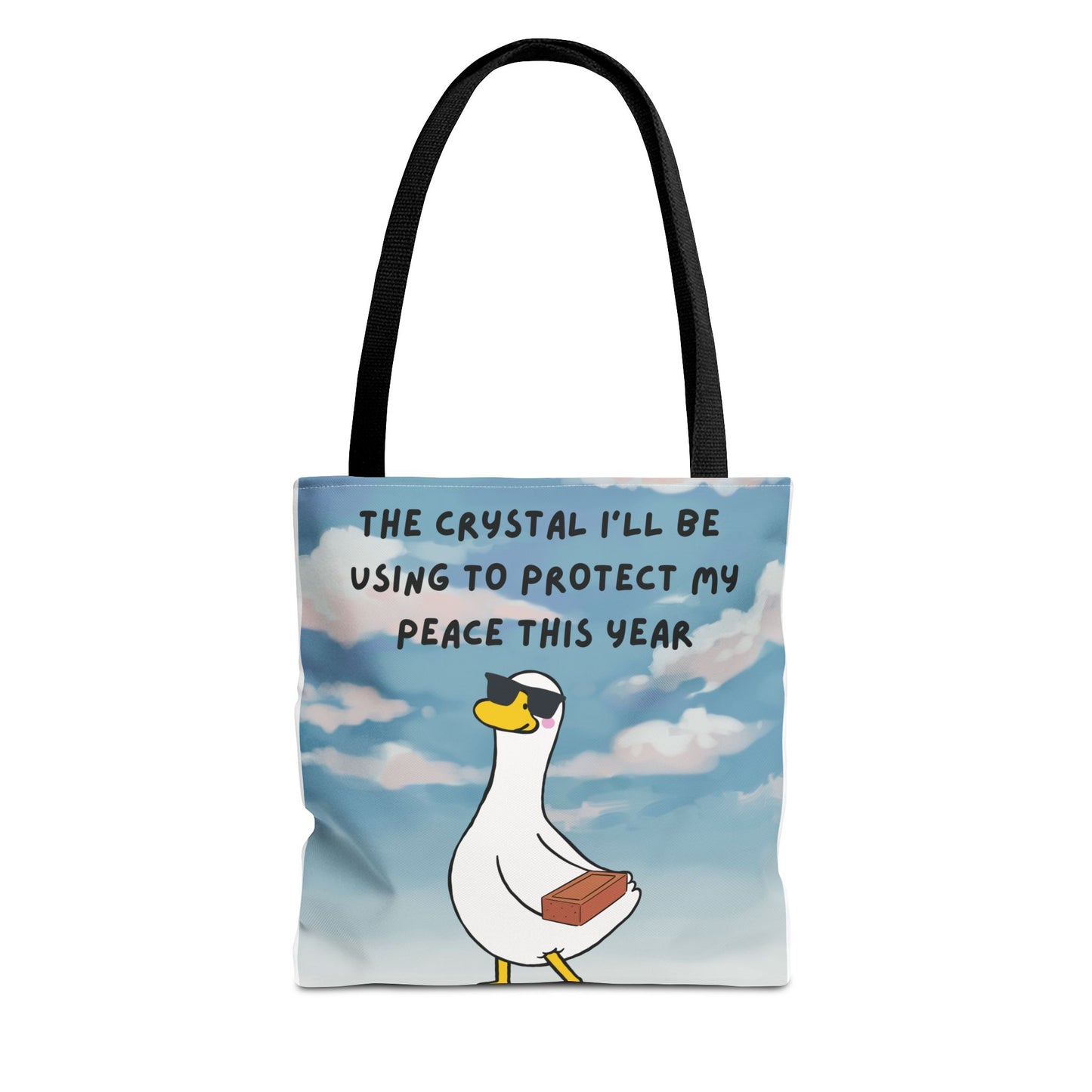 Tote Bag – The Crystal I'll be using to protect my peace this year