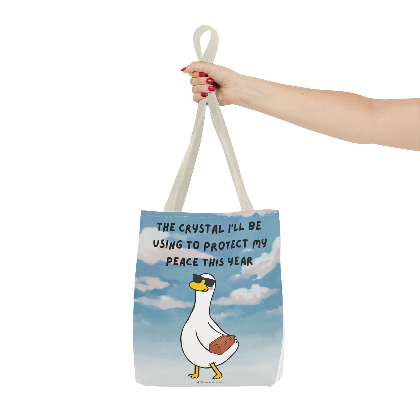 Tote Bag – The Crystal I'll be using to protect my peace this year
