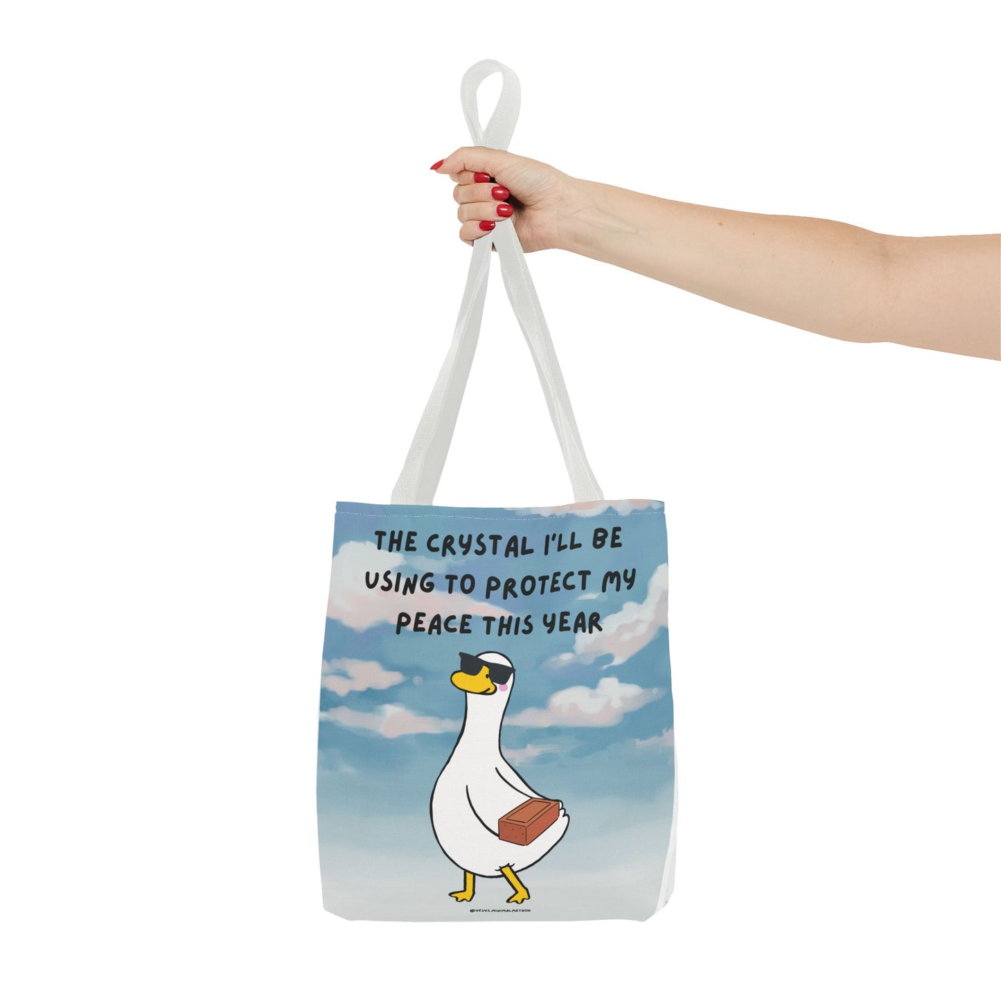 Tote Bag – The Crystal I'll be using to protect my peace this year