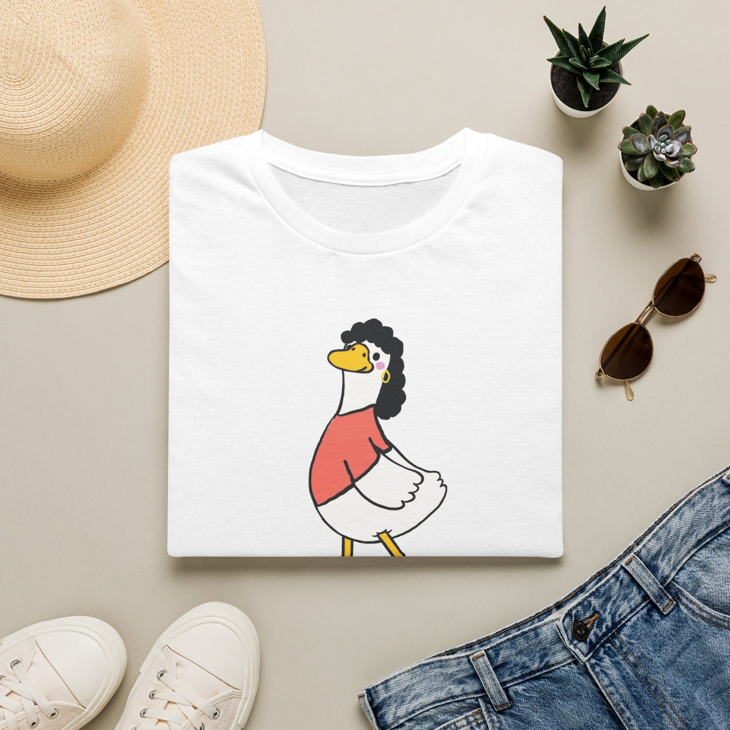 T‑Shirt — "This Not Pollen No More" Cute Goose Tee