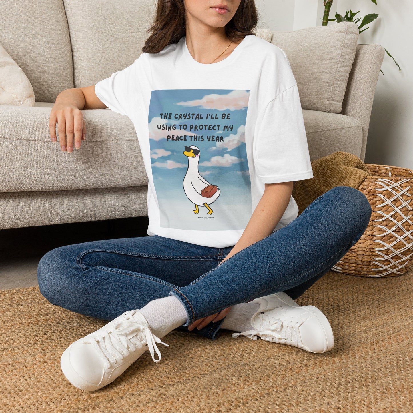 T‑Shirt — "The Crystal I'll Be Using This Year" Cute Goose Tee