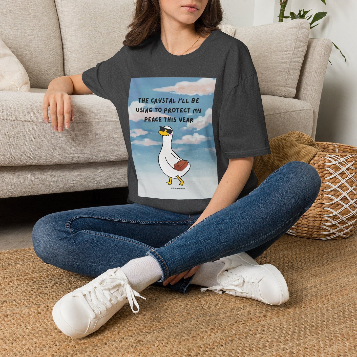T‑Shirt — "The Crystal I'll Be Using This Year" Cute Goose Tee
