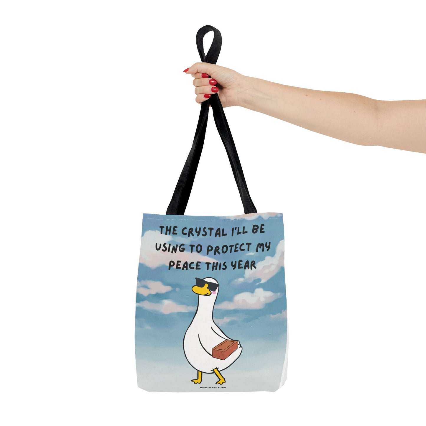 Tote Bag – The Crystal I'll be using to protect my peace this year