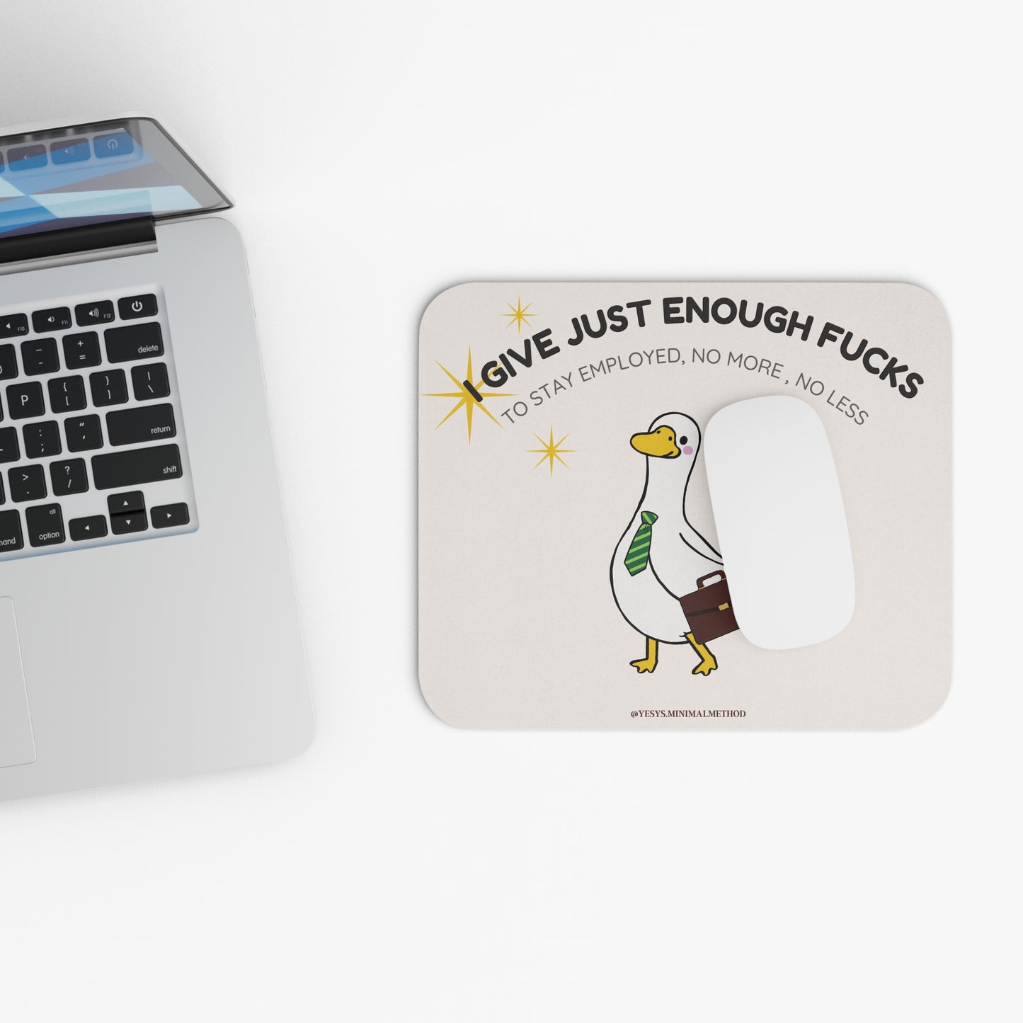 of Mouse Pad — I Give Just Enough Fcks
