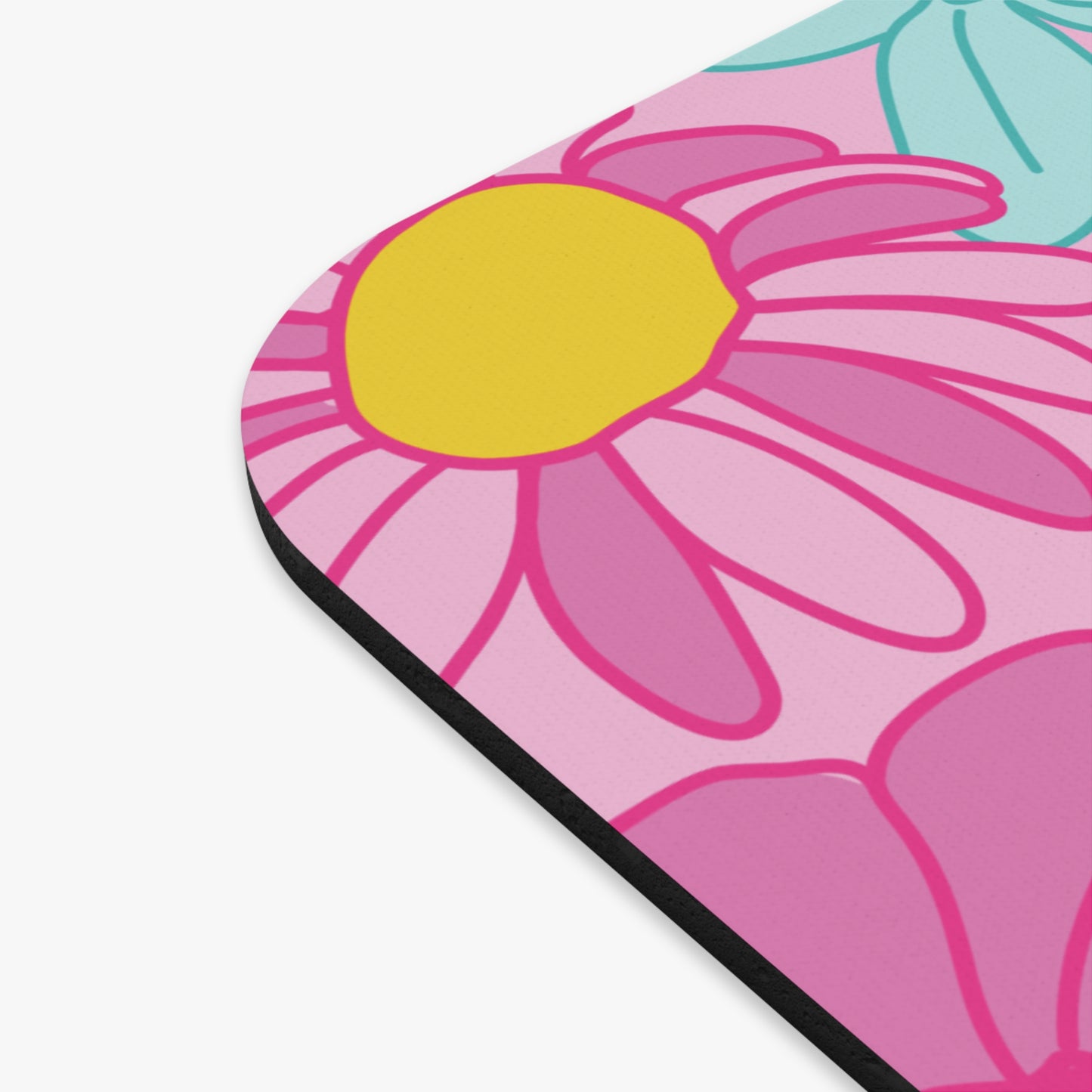 Mouse Pad — “I Match Energy If You Razzle I’m a Dazzle” Floral Retro Desk Mat