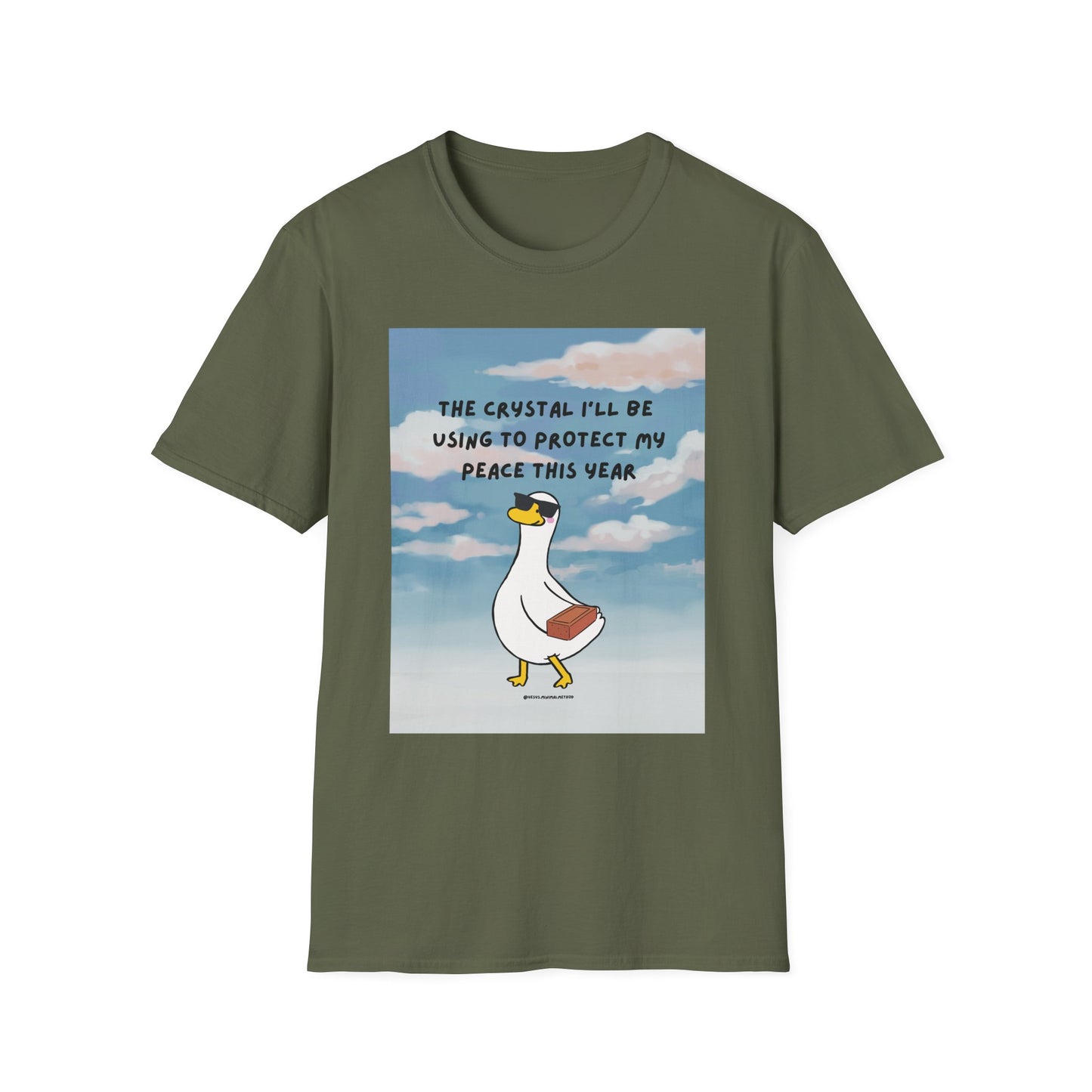 T‑Shirt — "The Crystal I'll Be Using This Year" Cute Goose Tee